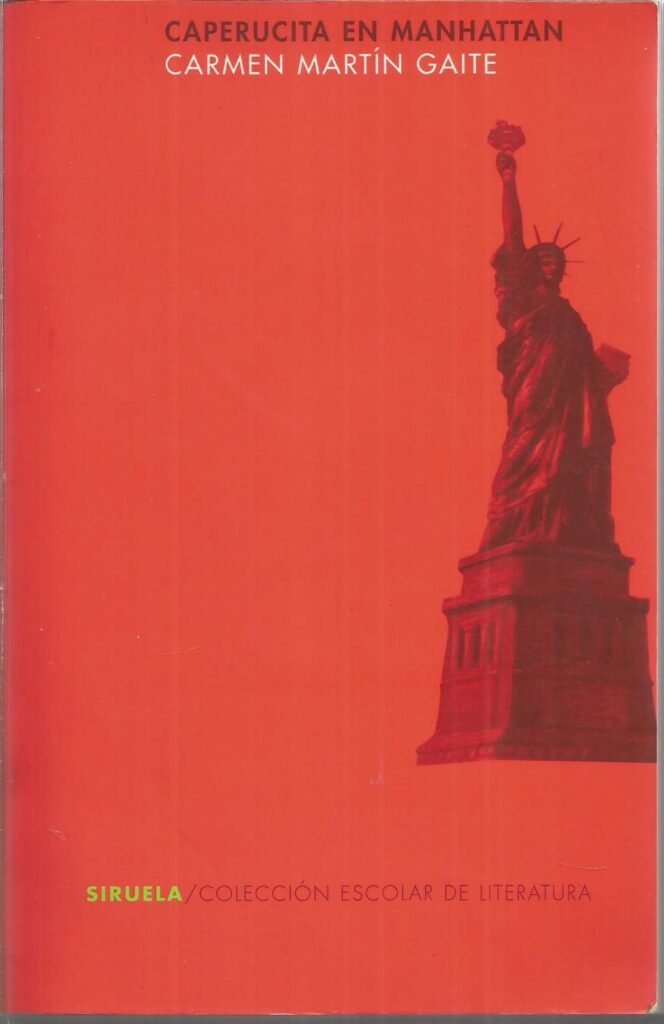 Caperucita en Manhattan de Carmen Martin Gaite mi recomendación para comenzar un club de lectura feminista