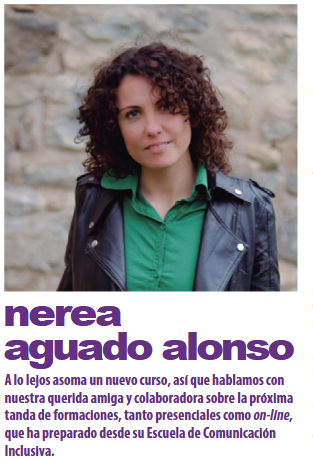 Entrevista a Nerea Aguado Alonso en la revista El Mono sobre comunicación inclusiva y formación