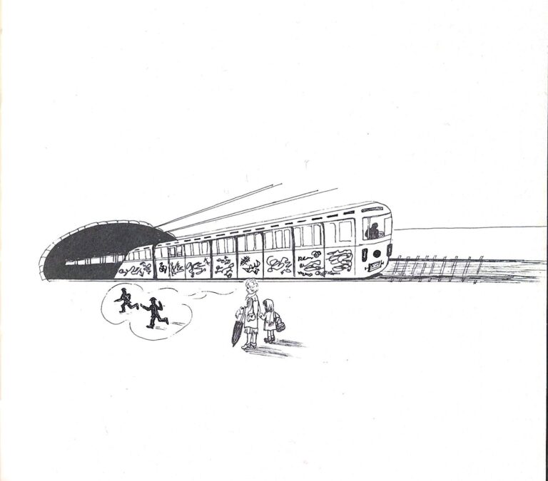 Ilustración de Sara Allen y Vivian Allen - Caperucita en Manhattan